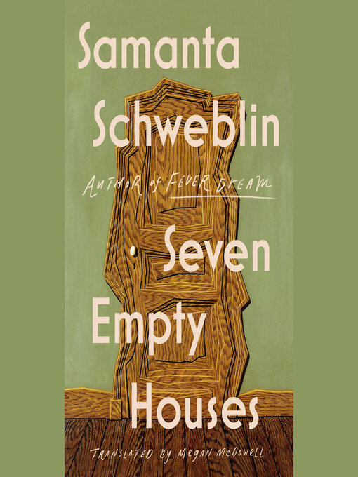 Cover of Seven Empty Houses (National Book Award Winner)